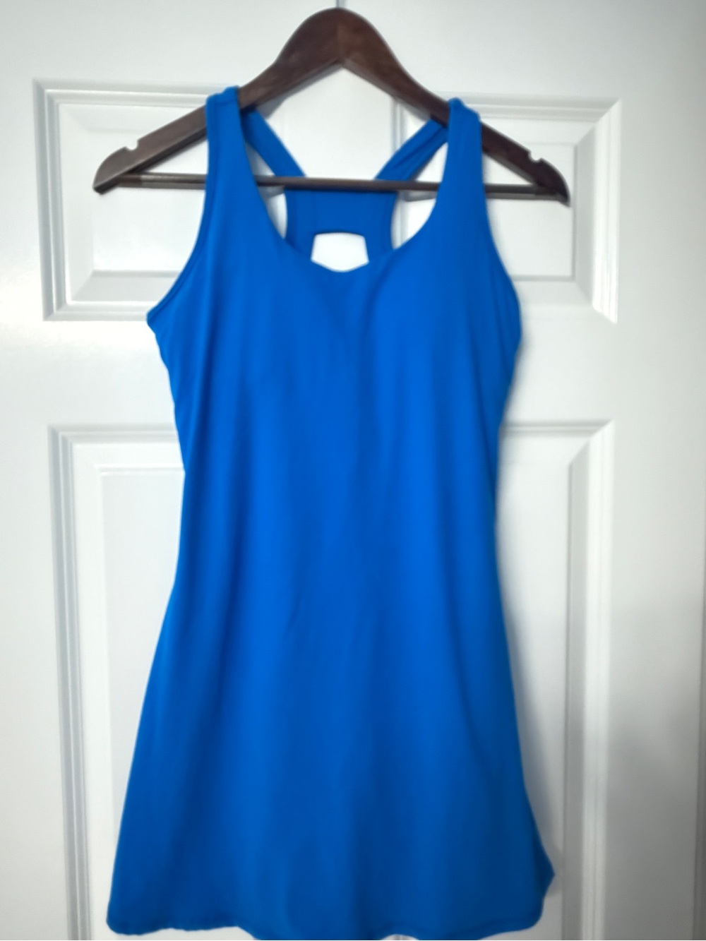 Blue Women's Racerback Tank Dress